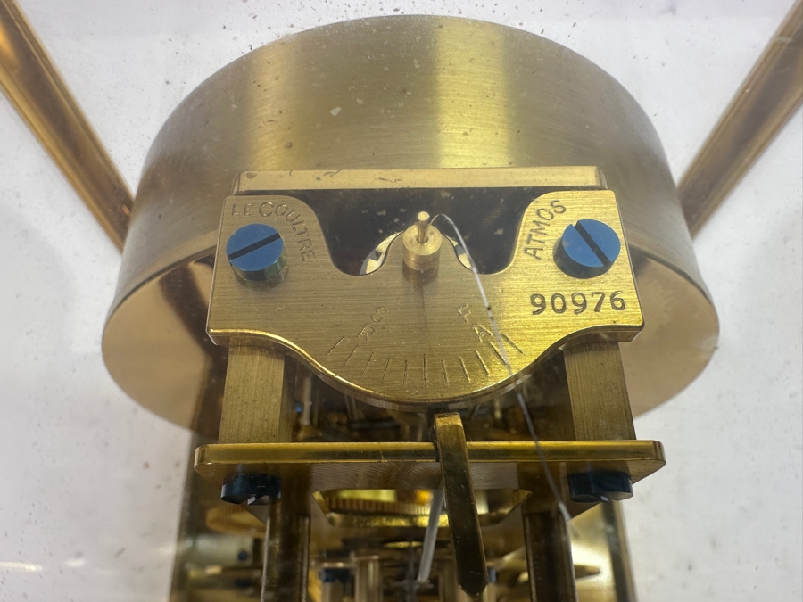 Vintage Jaeger Le Coultre Atmos Perpetual Motion Atmospheric Clock - Needs Servicing S/N 90,976 1950s 7W X 5.5D X 8.75H [Photo 21]