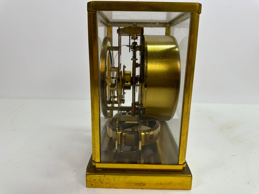 Vintage Jaeger Le Coultre Atmos Perpetual Motion Atmospheric Clock - Needs Servicing S/N 90,976 1950s 7W X 5.5D X 8.75H [Photo 17]