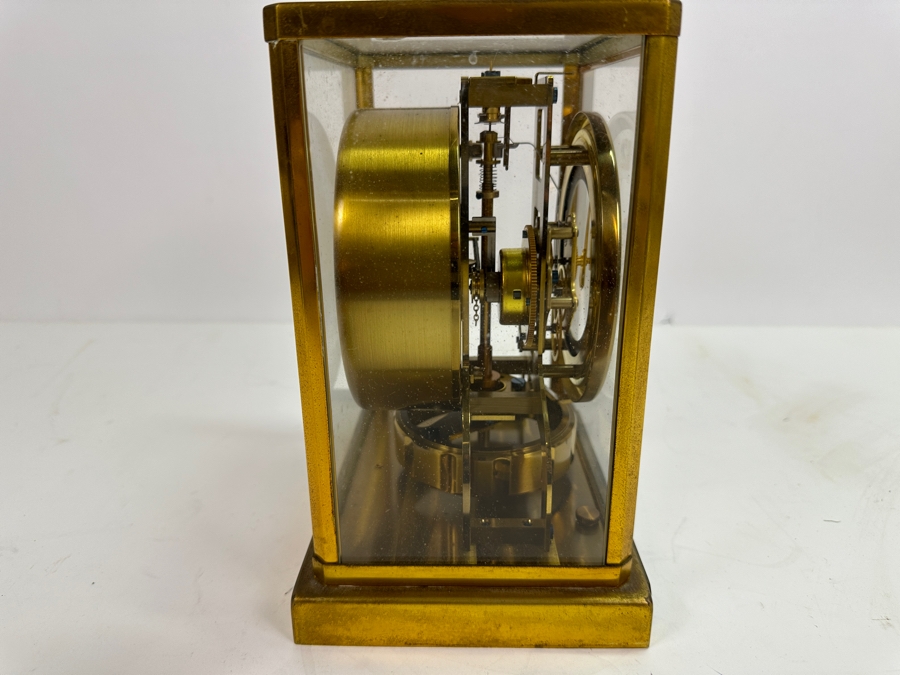 Vintage Jaeger Le Coultre Atmos Perpetual Motion Atmospheric Clock - Needs Servicing S/N 90,976 1950s 7W X 5.5D X 8.75H [Photo 12]
