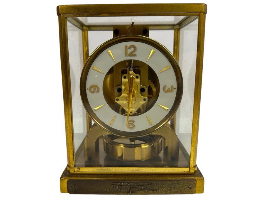 Vintage Jaeger Le Coultre Atmos Perpetual Motion Atmospheric Clock - Needs Servicing S/N 90,976 1950s 7W X 5.5D X 8.75H [Photo 2]