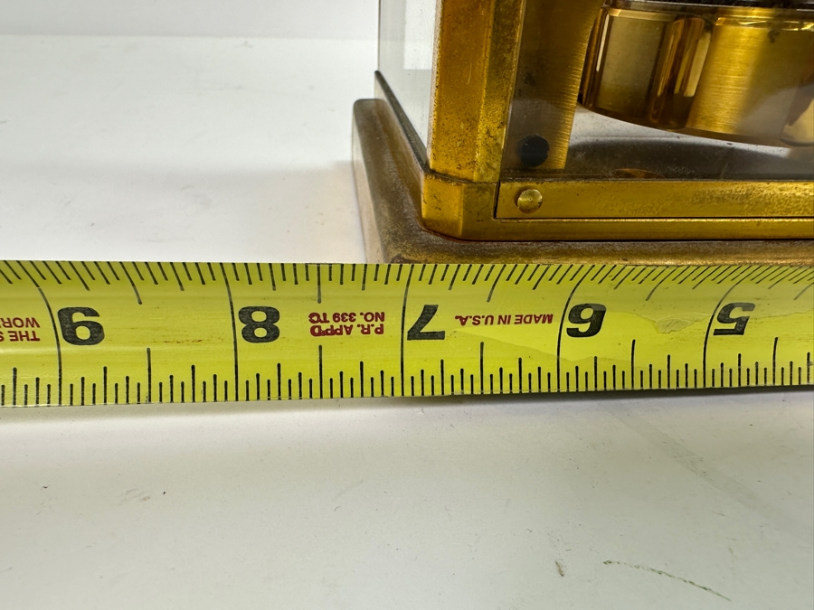 Vintage Jaeger Le Coultre Atmos Perpetual Motion Atmospheric Clock - Needs Servicing S/N 90,976 1950s 7W X 5.5D X 8.75H [Photo 24]