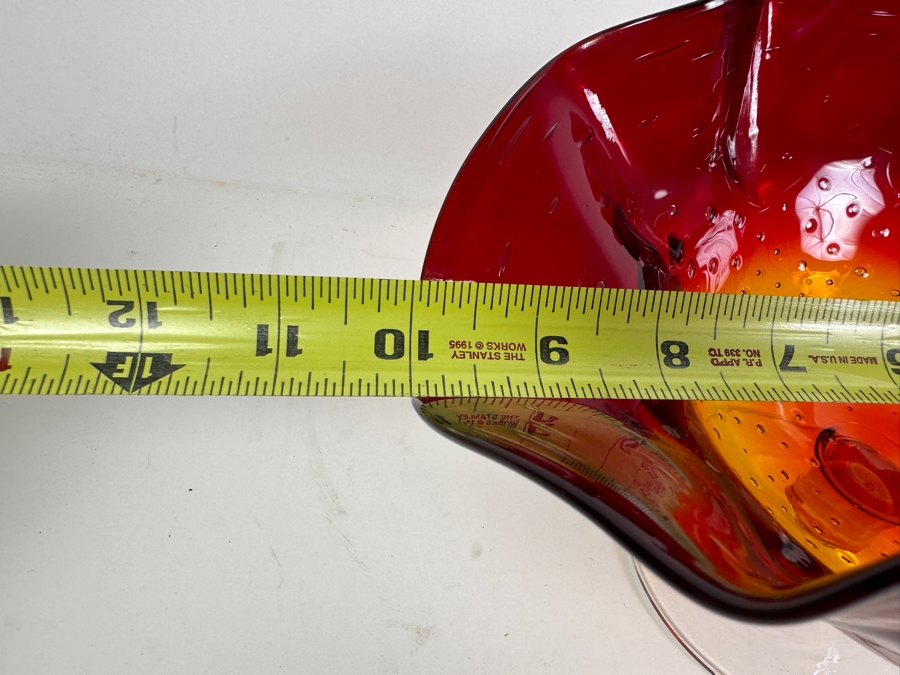 Pair Of Vintage MCM Amberina Glass Bowls [Photo 7]