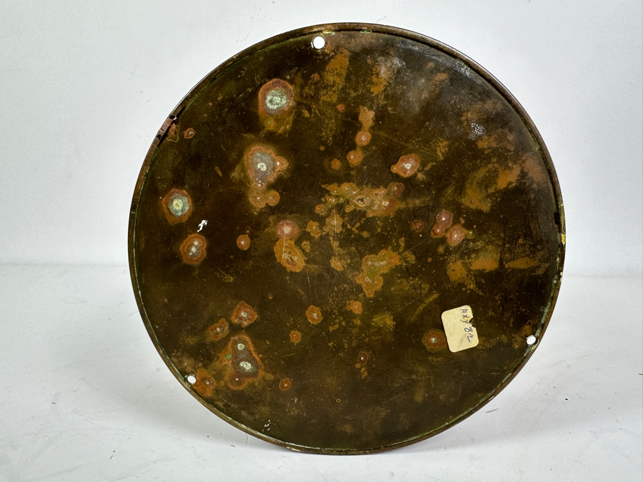 Vintage Working Seth Thomas Copper Ship's Bell Clock Mechanical 7W X 4H [Photo 7]