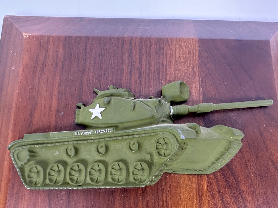 Pair Of U.S. Army Tank Plaques 8 X 10 [Photo 3]