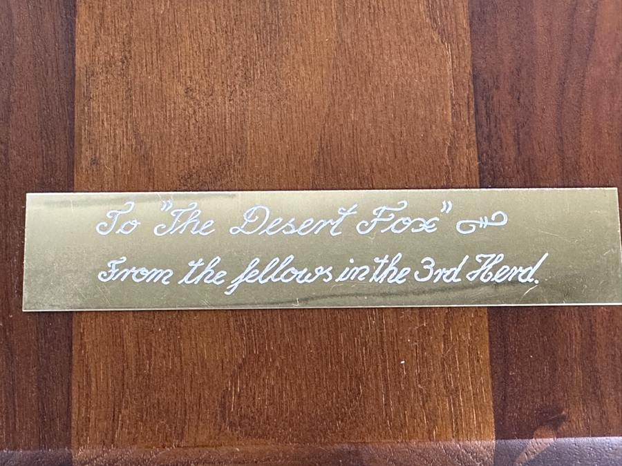 Pair Of U.S. Army Tank Plaques 8 X 10 [Photo 4]