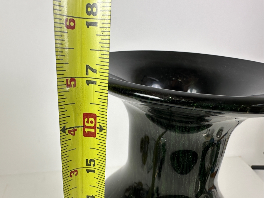Large Art Glass Vase 17H [Photo 8]