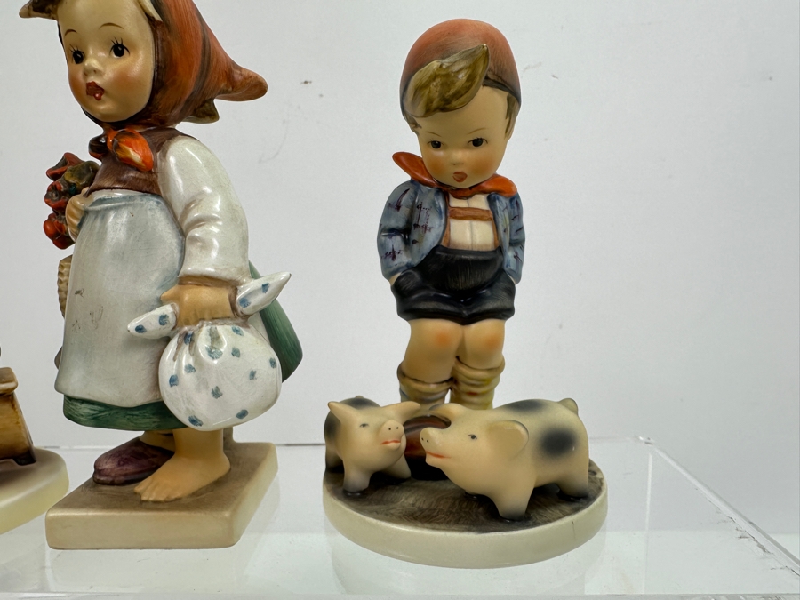 Five Vintage German Hummel Figurines 3.5H To 6H [Photo 10]