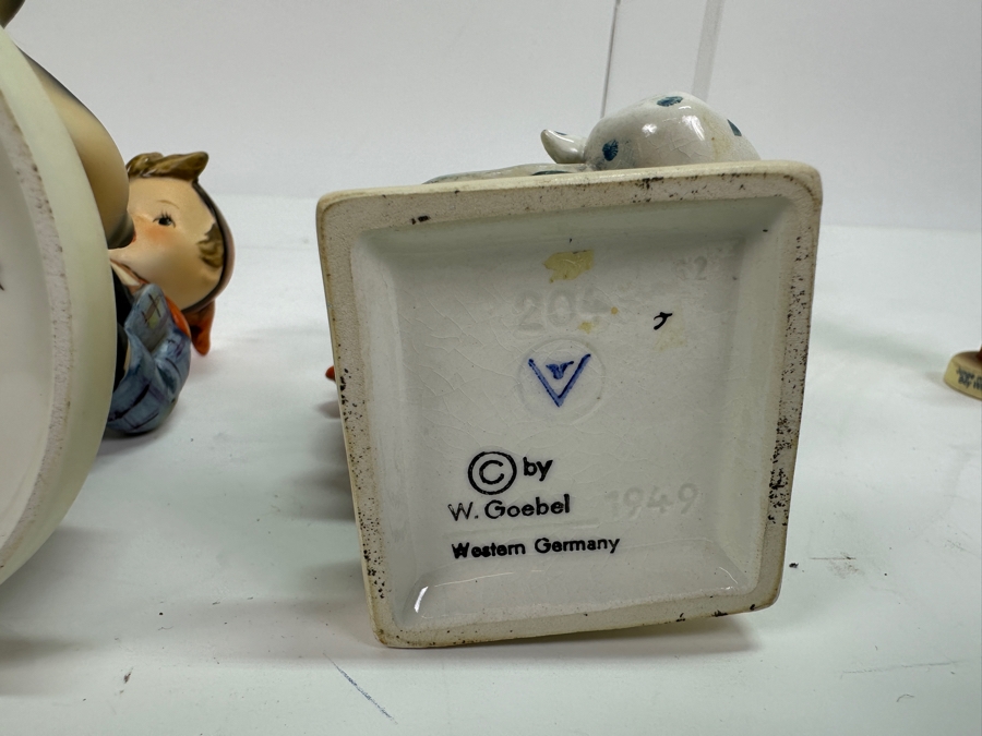 Five Vintage German Hummel Figurines 3.5H To 6H [Photo 16]