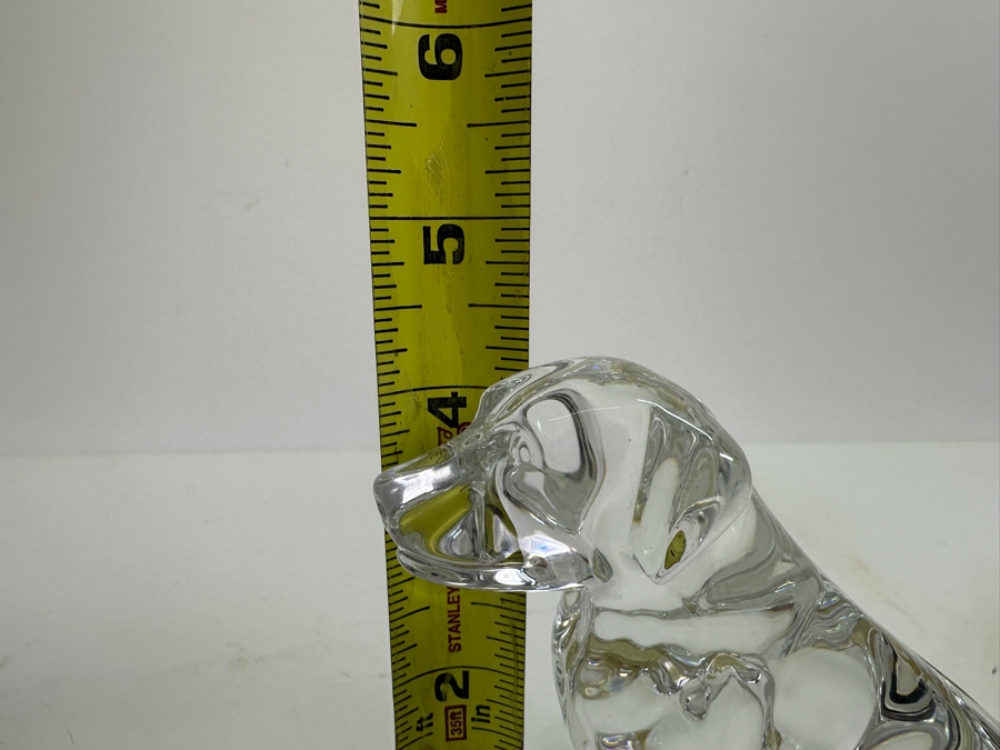 Waterford Crystal Labrador Retriever Figurine New With Tags 4.25H Retails $150 [Photo 6]