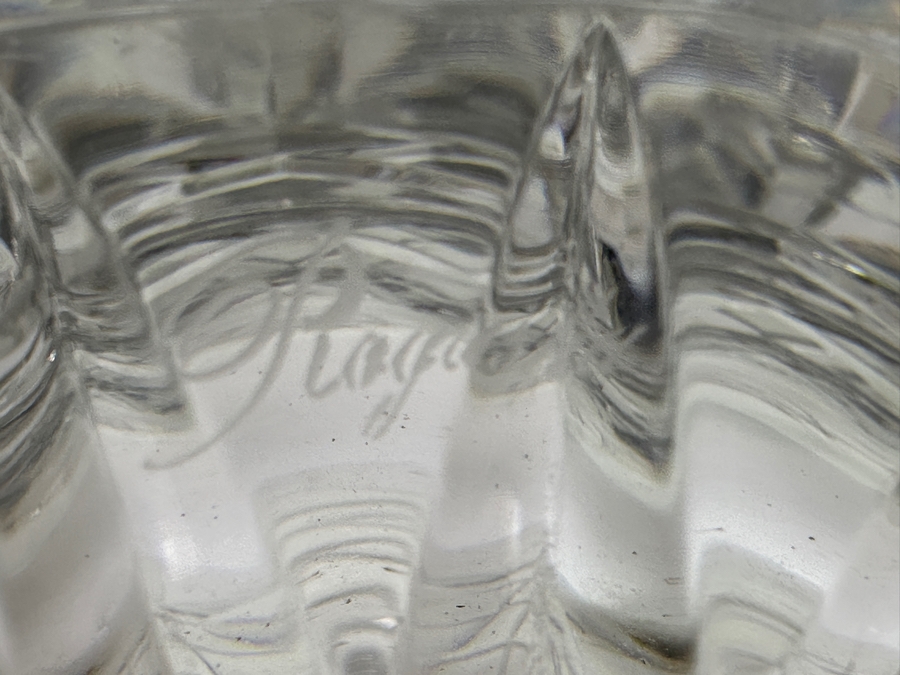 Pair Of Waterford Marquis Stemware Glasses 8.5H And Large Rogaska Crystal Vase 14H [Photo 7]