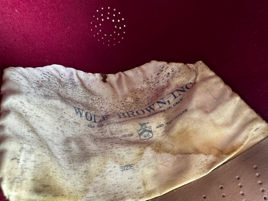 Vintage Shriner's Jeweled Masonic Fez Hat Al Bahr With Hat Display [Photo 5]