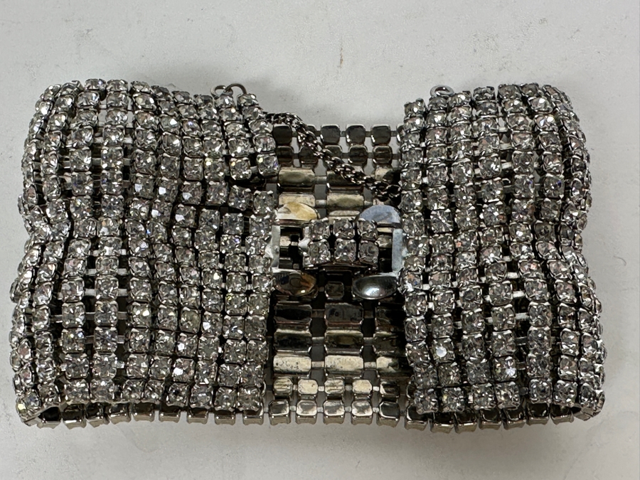 Pair Of Vintage WEISS Rhinestone Bracelets [Photo 6]