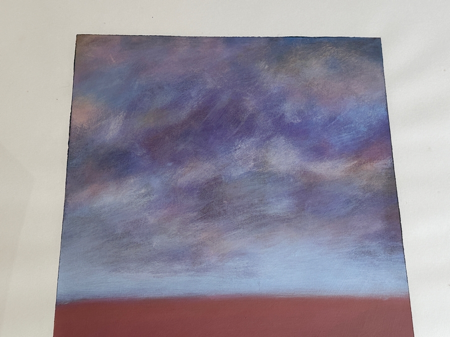 Gerrit Greve (1948-2024, Cardiff by the Sea, CA) Original Acrylic Painting On Paper Untitled Signed Lower Right 26 X 36 Framed 31 X 41 Estimate $1,000 - $2,000 [Photo 4]