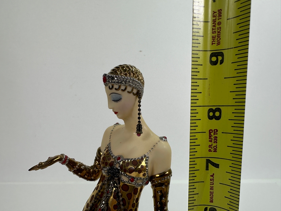 Vintage House Of Erte Ocelot Limited Edition Hand Painted Vintage House Of Erte Ocelot Limited Edition Hand Painted
