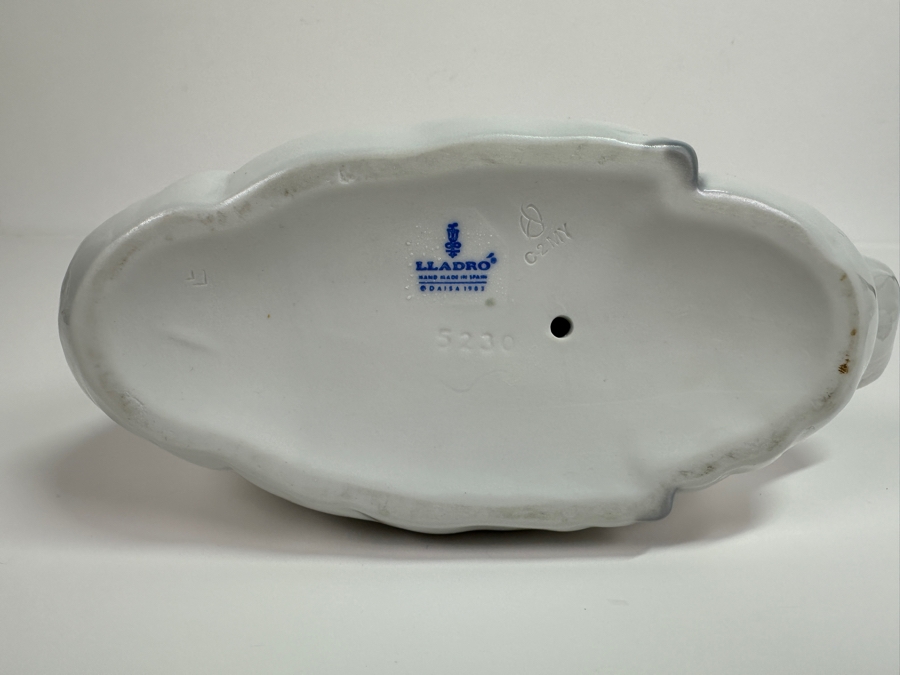 Vintage Lladro Graceful Swan Figurine 5230 9W X 8.5H [Photo 5]