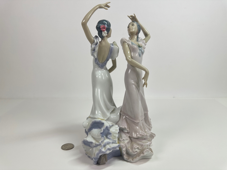 Vintage Lladro Ole' Flamenco Couple Figurine 01005601 11H Retails $860 [Photo 7]