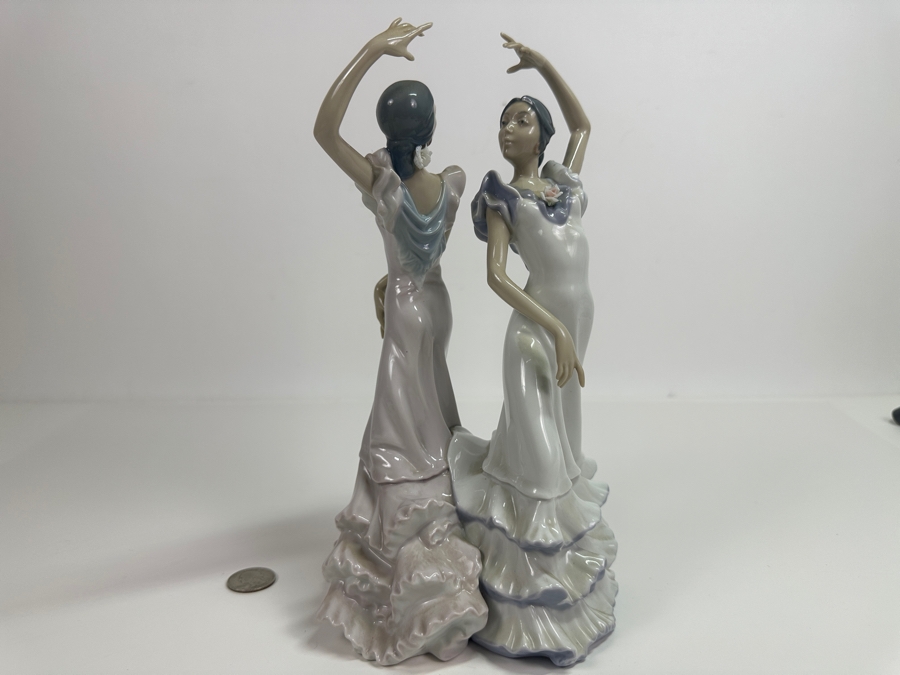 Vintage Lladro Ole' Flamenco Couple Figurine 01005601 11H Retails $860 [Photo 9]