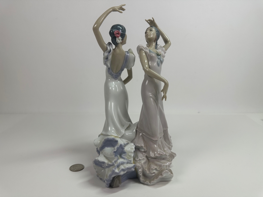 Vintage Lladro Ole' Flamenco Couple Figurine 01005601 11H Retails $860 [Photo 6]