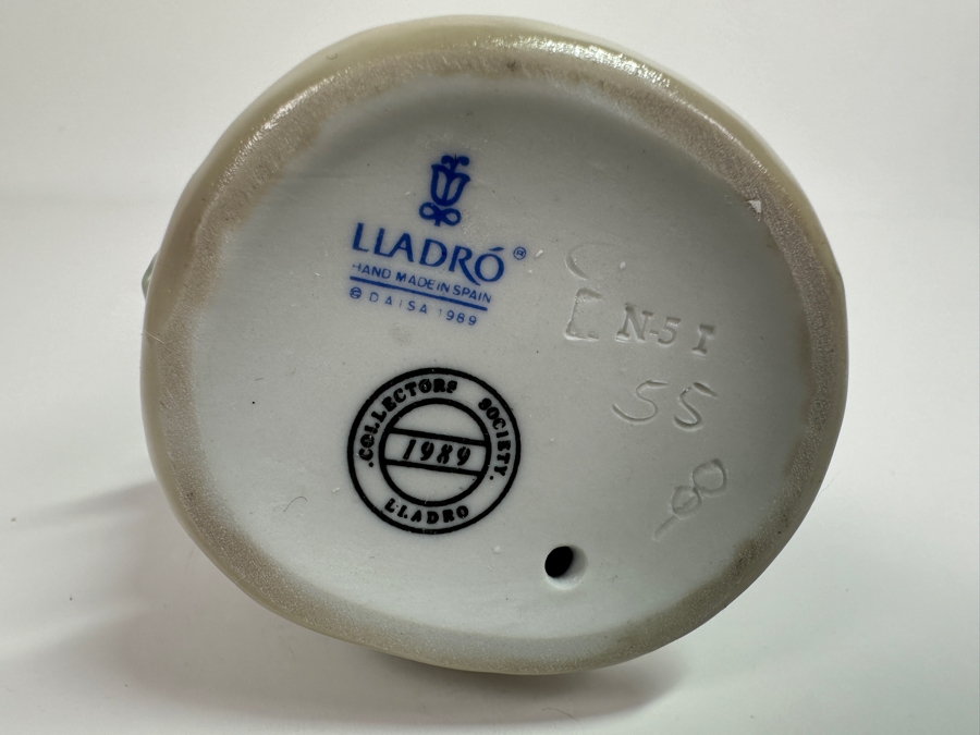 Vintage Lladro My Buddy Porcelain Figurine 1989 Collectors Society 8H Retails $180 [Photo 7]