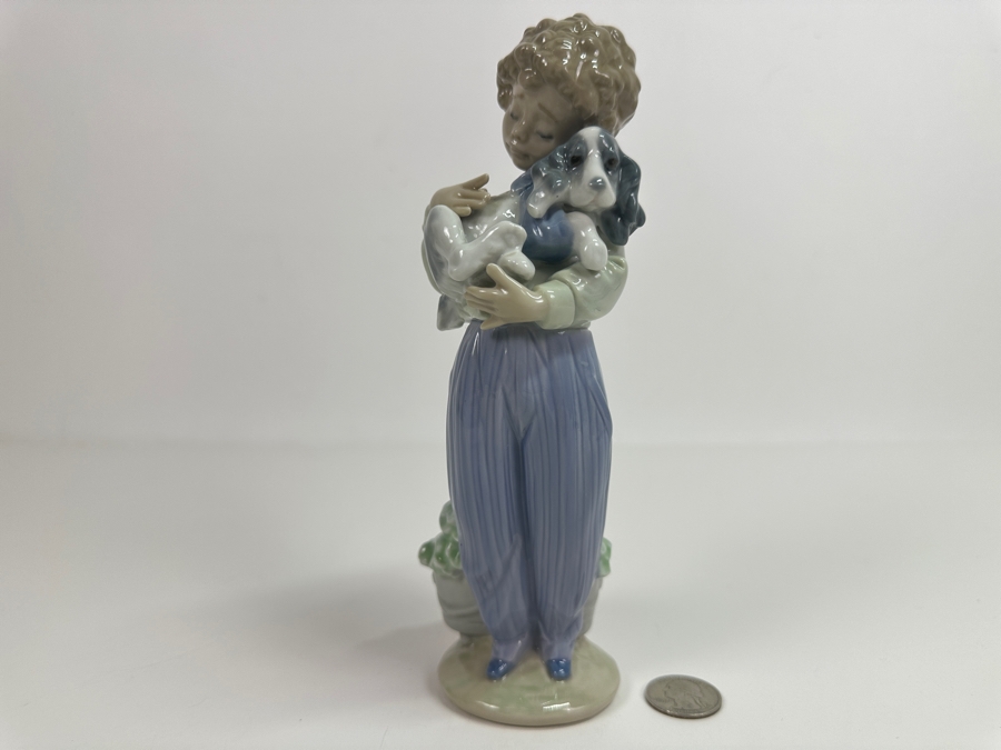 Vintage Lladro My Buddy Porcelain Figurine 1989 Collectors Society 8H Retails $180 [Photo 2]
