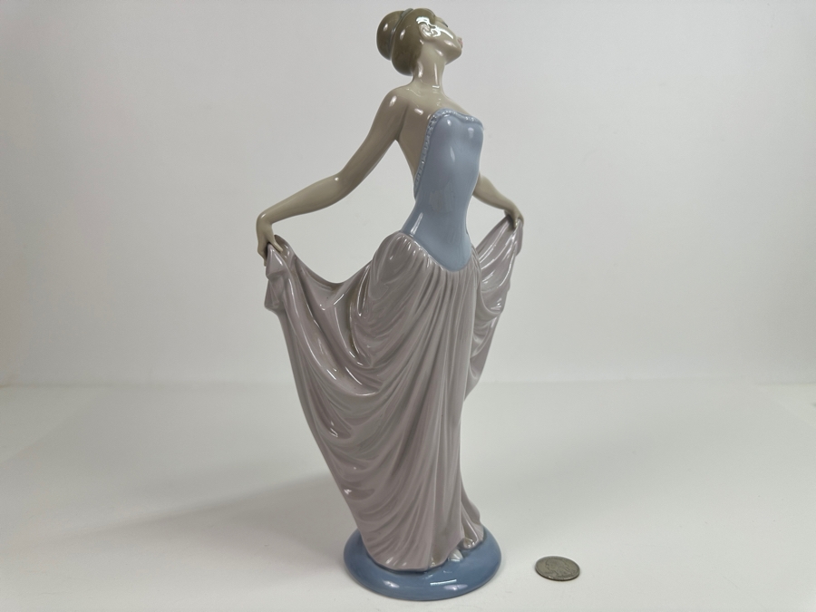 Vintage Lladro Dancer Porcelain Figurine 01005050 12H Retails $385 [Photo 7]