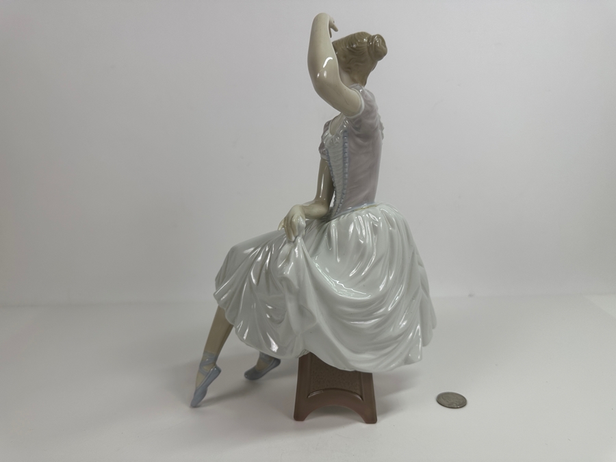 Vintage Lladro Weary Ballerina 5275 Porcelain Figurine 12H Retails $200 [Photo 5]