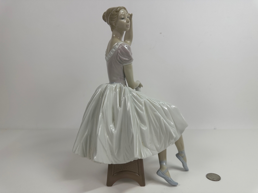 Vintage Lladro Weary Ballerina 5275 Porcelain Figurine 12H Retails $200 [Photo 7]