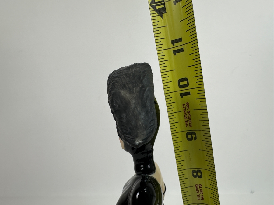 House Of Erte Symphony In Black Limited Edition Hand Painted Fine Porcelain Erte Figurine 9.5W X 3.5D X 10.5H Retails $300 [Photo 12]