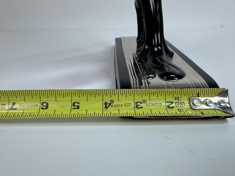 House Of Erte Symphony In Black Limited Edition Hand Painted Fine Porcelain Erte Figurine 9.5W X 3.5D X 10.5H Retails $300 [Photo 11]