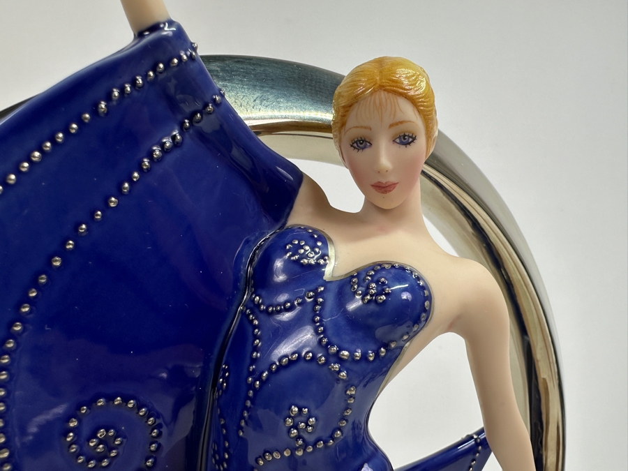 Franklin Mint Eclipse Fine Porcelain Figurine 12H Retails $150 [Photo 5]