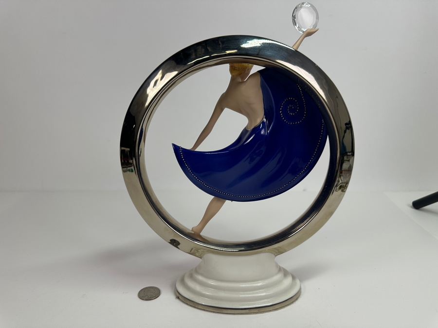 Franklin Mint Eclipse Fine Porcelain Figurine 12H Retails $150 [Photo 6]