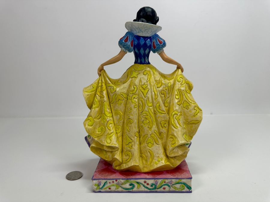 Walt Disney Showcase Collection 'Fairy Tale Endings For The Fairest Of Them All' Snow White 4007992 Enesco Jim Shore Figurine 9.5H [Photo 5]