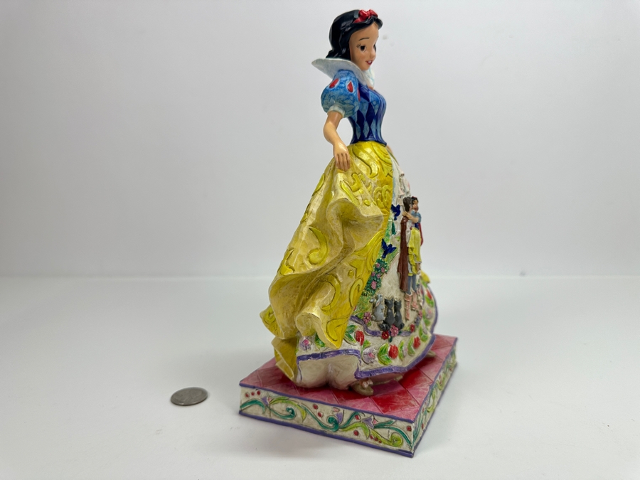 Walt Disney Showcase Collection 'Fairy Tale Endings For The Fairest Of Them All' Snow White 4007992 Enesco Jim Shore Figurine 9.5H [Photo 4]
