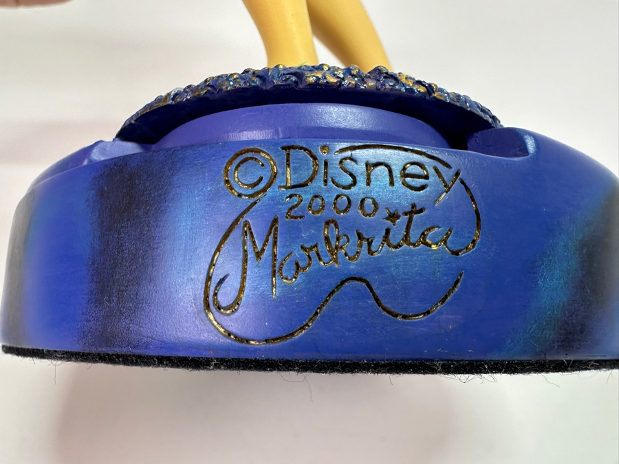 Walt Disney Showcase Collection Tinker Bell 'Pixie Pose' 4008082 Enesco Jim Shore Figurine 5H And Disney Tinker Bell 2000 Markrita Figurine 10H [Photo 11]