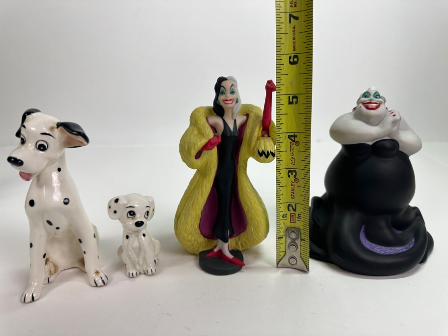 Disney 101 Dalmatians And Little Mermaid Figurines 5.5H [Photo 6]