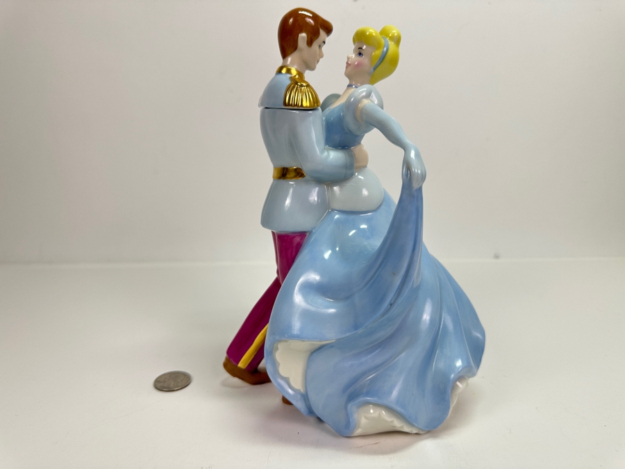 Disney Cinderella & Prince Charming Teapot 9H [Photo 4]