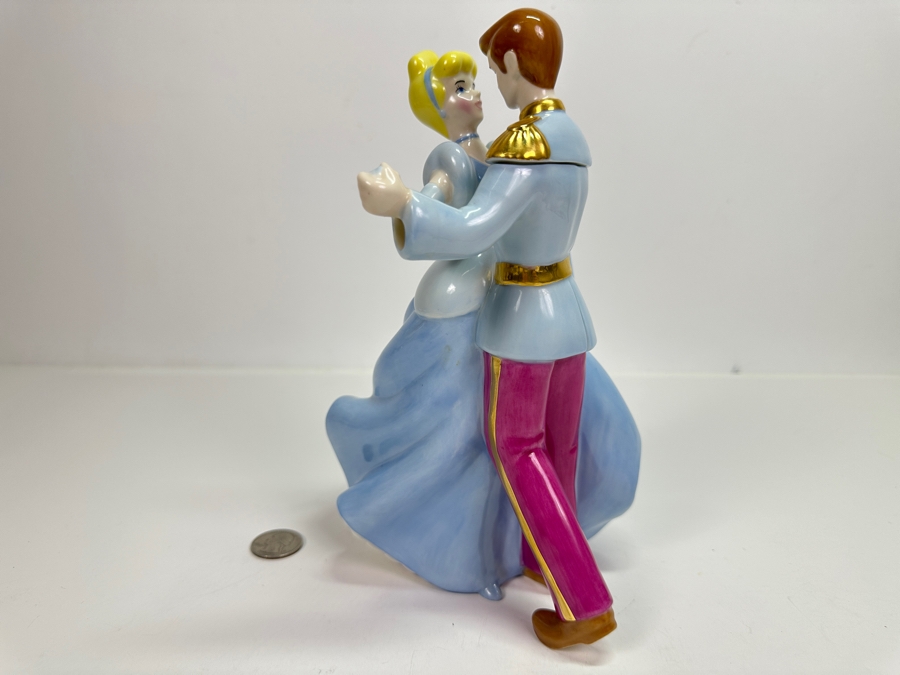Disney Cinderella & Prince Charming Teapot 9H [Photo 2]