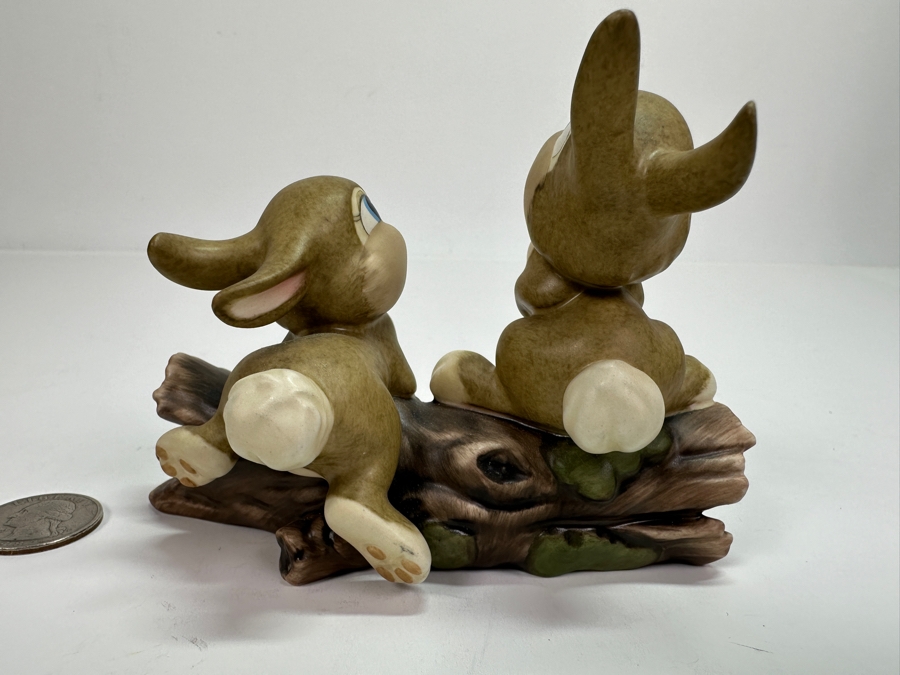 Walt Disney Classics Collection Bambi 50th Anniversary 'Hello, Hello There!' Porcelain Figurine 4.5W X 3.5H [Photo 5]