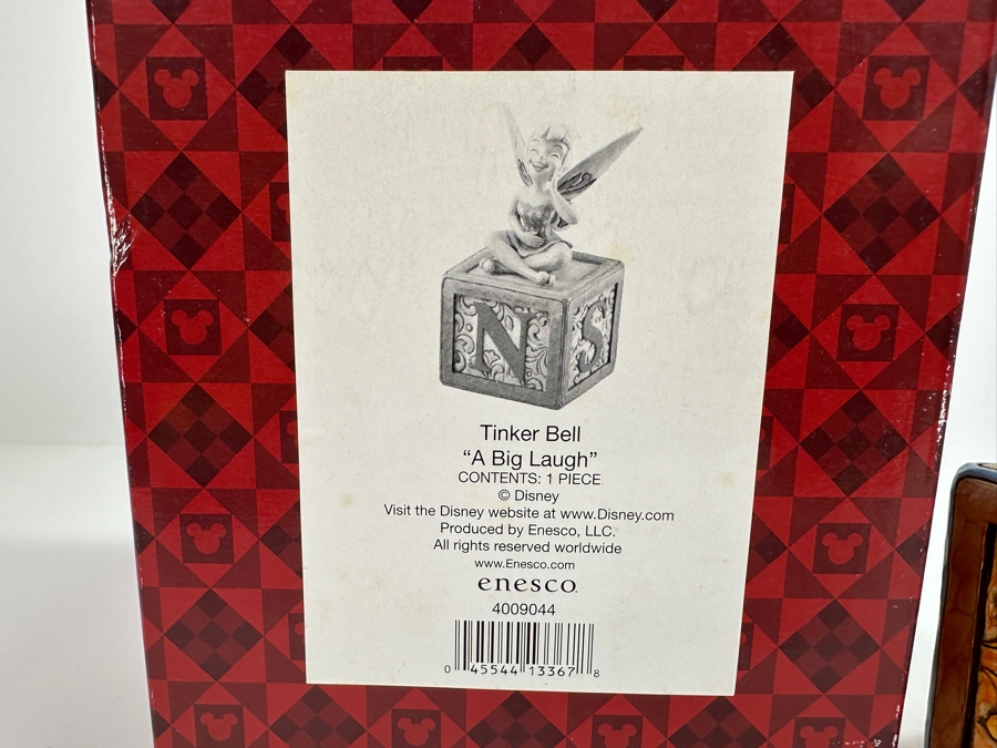 Walt Disney Showcase Collection Tinker Bell 'A Big Laugh' 4009044 Enesco Jim Shore Figurine 7H	 [Photo 7]