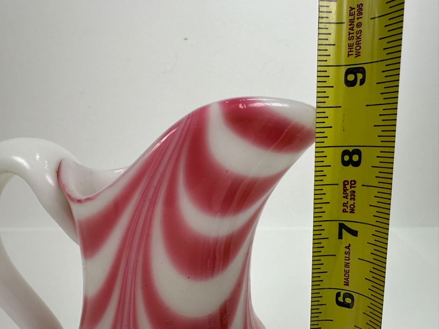 Just Added - Vintage Mid-Century Glass Pitcher 8.5H [Photo 7]