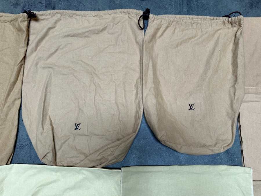 Just Added - Eight Authentic Louis Vuitton Dust Bags [Photo 4]