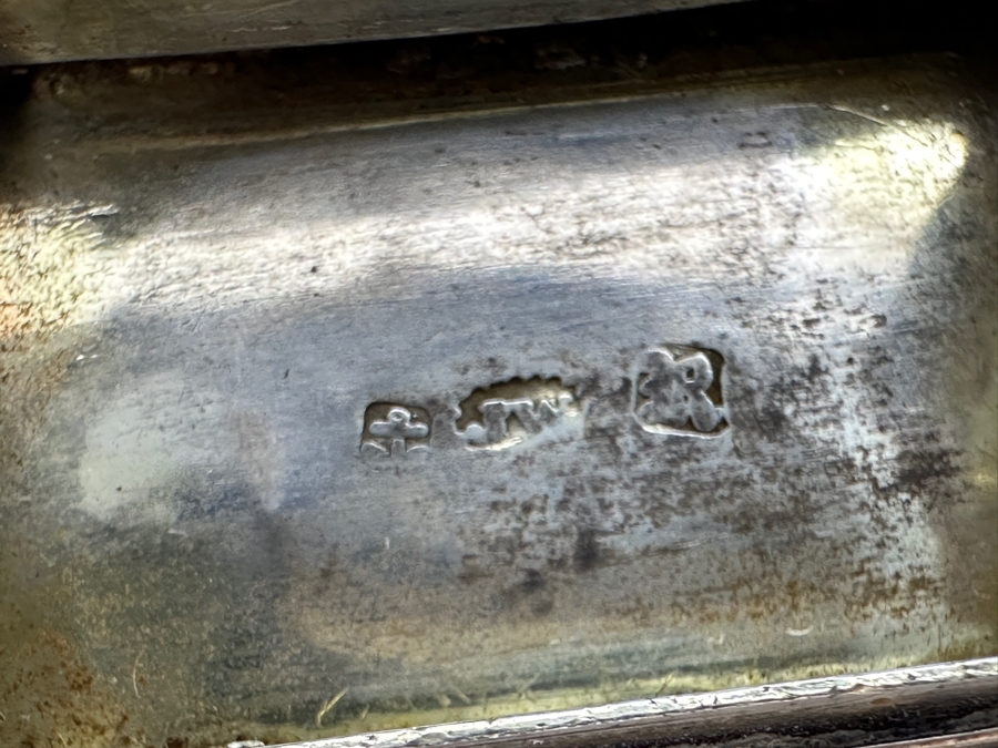 Just Added - Antique English Hallmarked Sterling Silver Vinaigrette Snuff Box 11.6g [Photo 12]