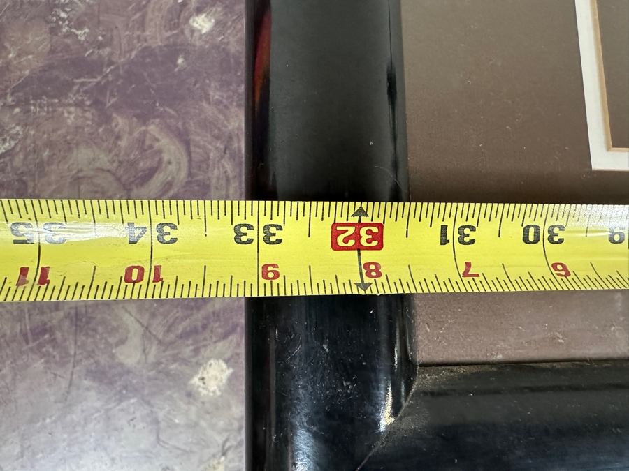 Original Vintage 1980 Erte 'Symphony In Black' Serigraph Print Published By Mirage Editions In Association With Grosvenor Gallery, London, England Nicely Framed 33 X 43 [Photo 10]