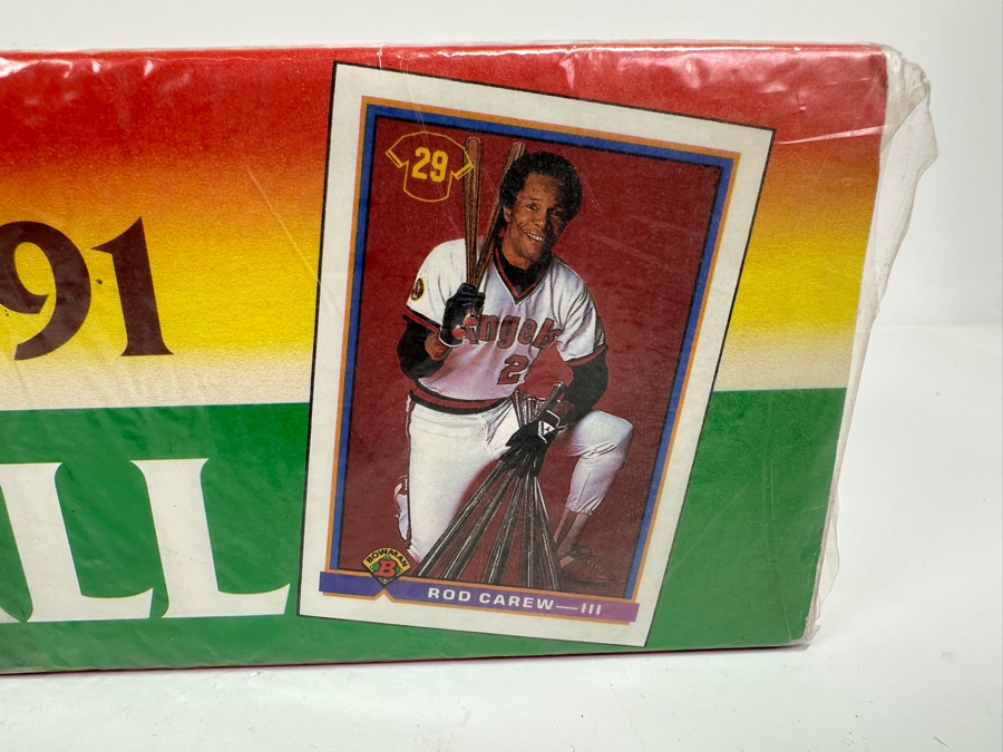 Sealed 1991 Topps Bowman Baseball Cards Official Complete Set 704 Cards New In Box [Photo 3]