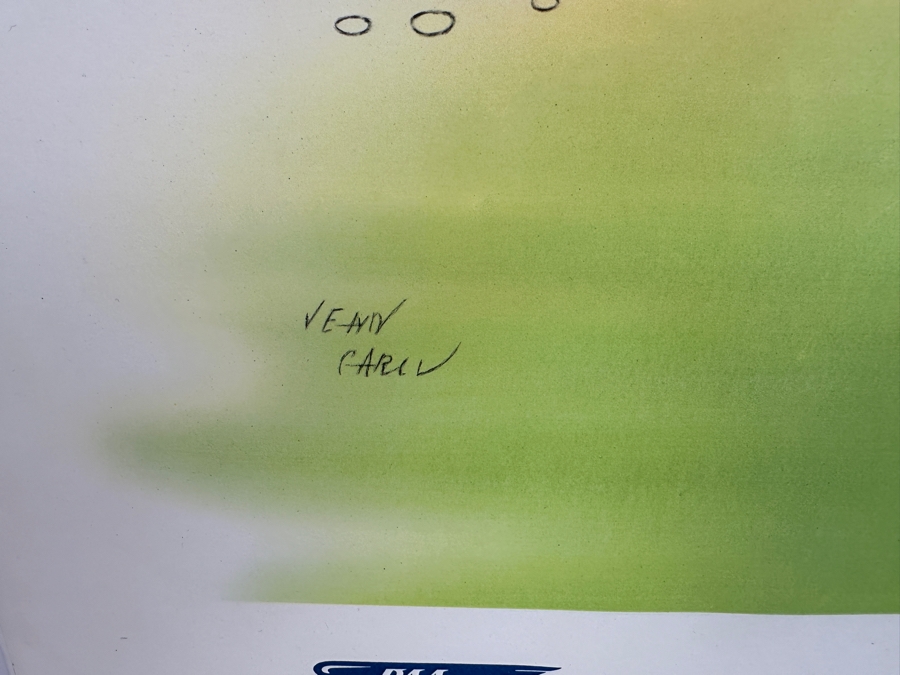 Reproduction Pan American World Airways System Fly To France Travel Poster On Foam Board 28 X 42 [Photo 6]