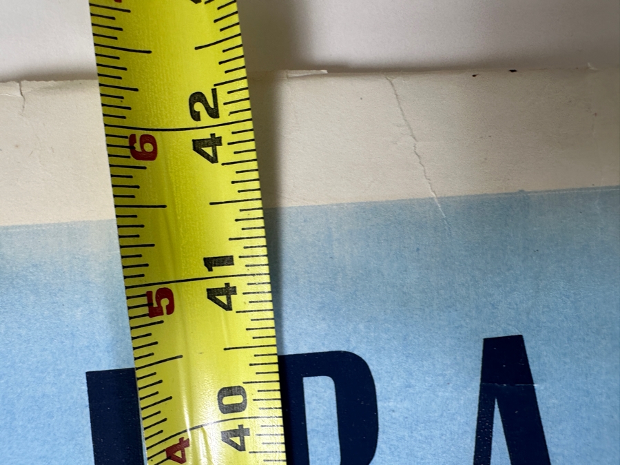 Reproduction Pan American World Airways System Fly To France Travel Poster On Foam Board 28 X 42 [Photo 11]