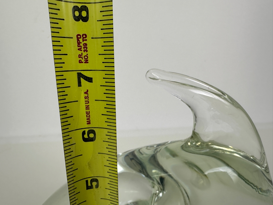 Just Added - Art Glass Dolphin Figurine 10W X 7H [Photo 4]