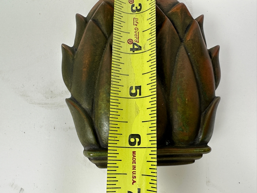 Just Added - Vintage VA Metalcrafters Brass Pineapple Door Knocker Newport 4022 4W X 6.5L [Photo 7]