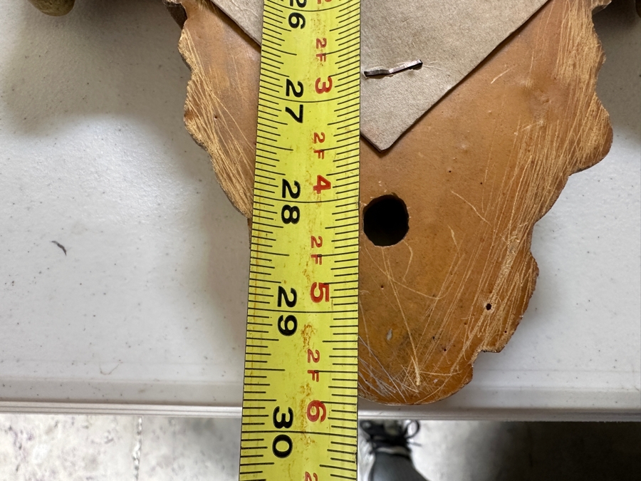 Just Added - Gold Tone Resin Wall Mirror 13.5W X 30L [Photo 4]