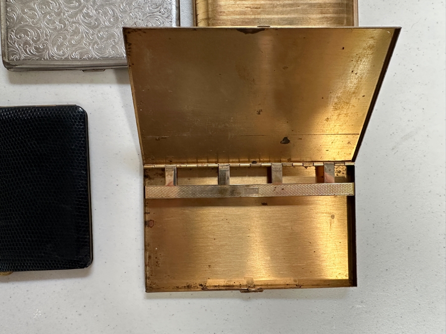 Collection Of Vintage Cigarette Cases - Dunhill / Volupte / Elgin [Photo 5]